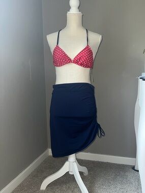 Tommy Bahama Navy Swim Skirt XS